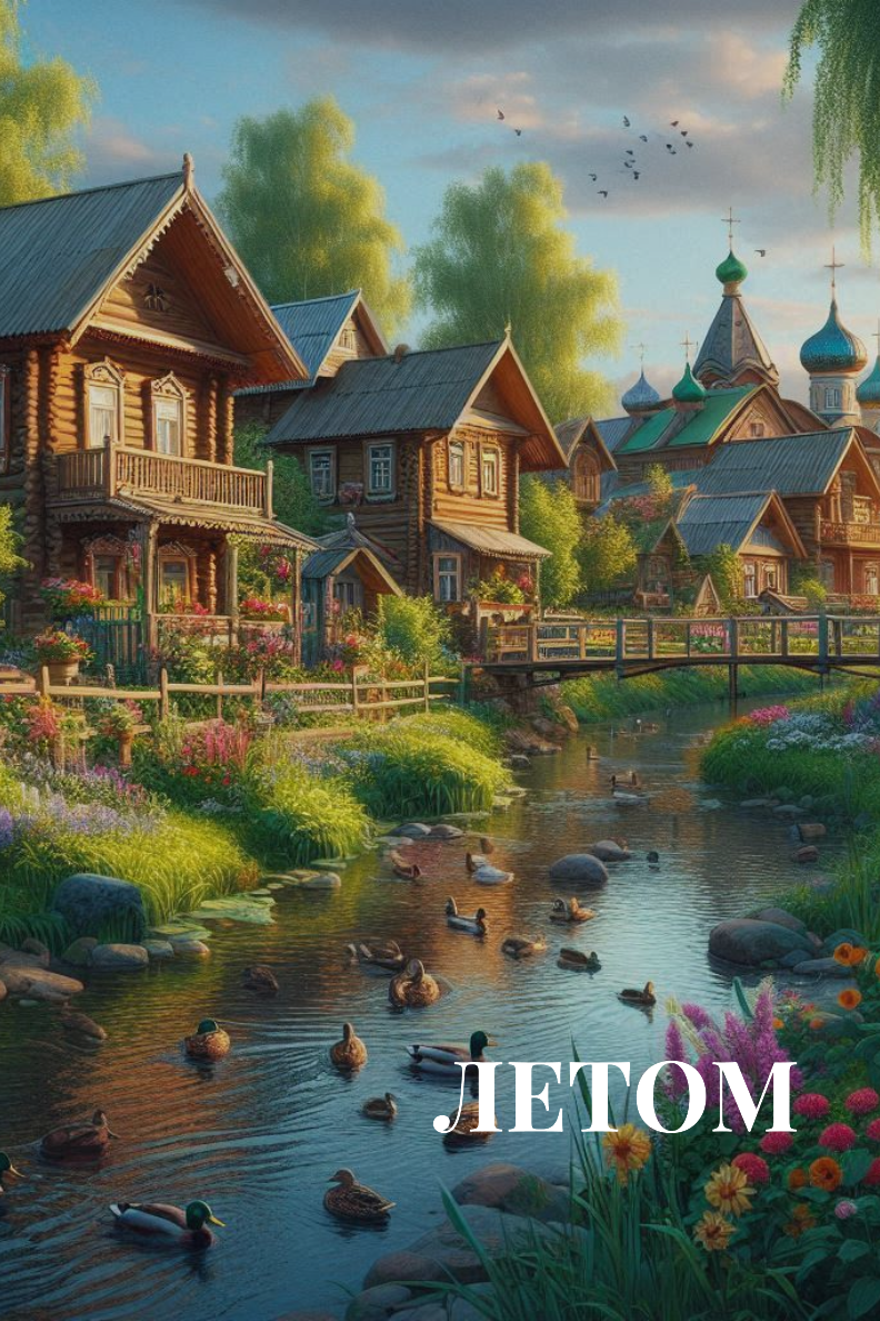 Летом