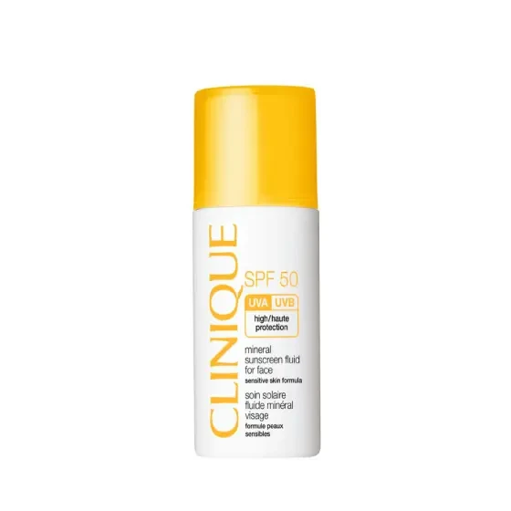 Солнцезащитный минеральный флюид для лица SPF 50