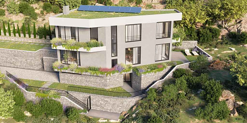 Villa mit einzigartigem Blick auf das Meer und Porto Montenegro — photo 2