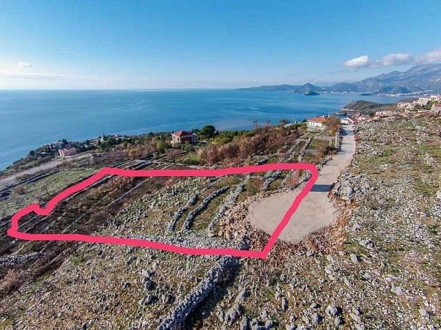 Plot with construction plan in Rezevici — photo 15