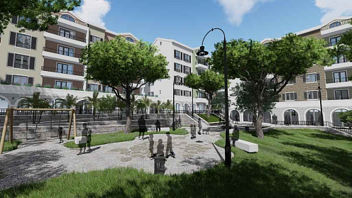 Wohnungen in neuem Komplex in Tivat — photo 2