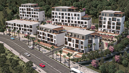 Wunderschöne Apartments im Tivat-Komplex — photo 2
