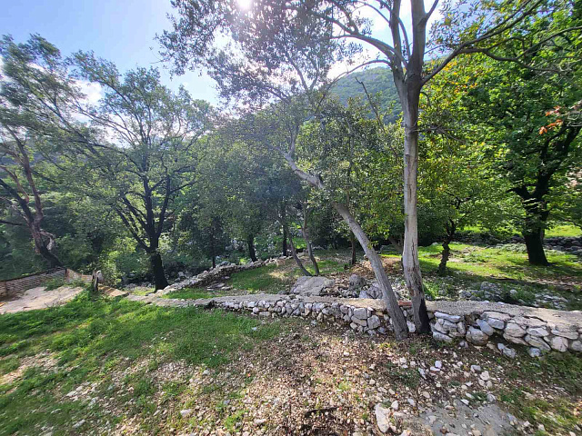 Plot with Sea View and Natural Waterfall near Kotor