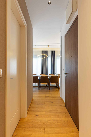 Penthouse in einem Neubau in Becici in der Nähe des Meeres — photo 26