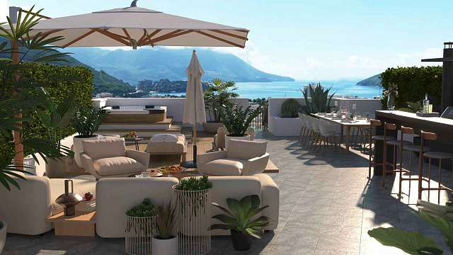 Luxuriöses Penthouse, Royal View Resort & Spa City 