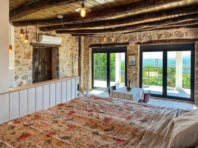 Steinhaus mit Meerblick in Dobra Voda