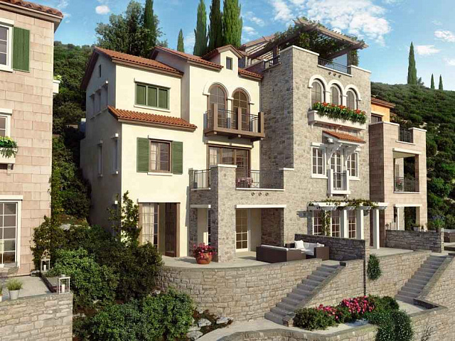 Luxusapartments auf der Halbinsel Lustica