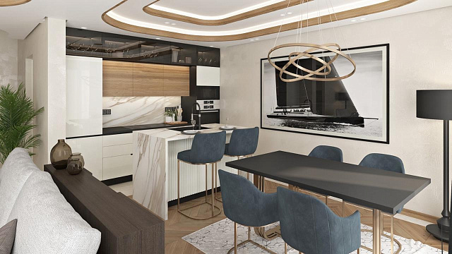 Stadthäuser und Villen in Rezevici in einem Premium-Wohnkomplex mit Tiefgarage und Swimmingpools — photo 6