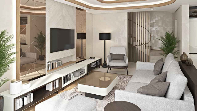 Stadthäuser und Villen in Rezevici in einem Premium-Wohnkomplex mit Tiefgarage und Swimmingpools — photo 10