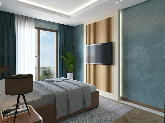 Stadthäuser und Villen in Rezevici in einem Premium-Wohnkomplex mit Tiefgarage und Swimmingpools — photo 21
