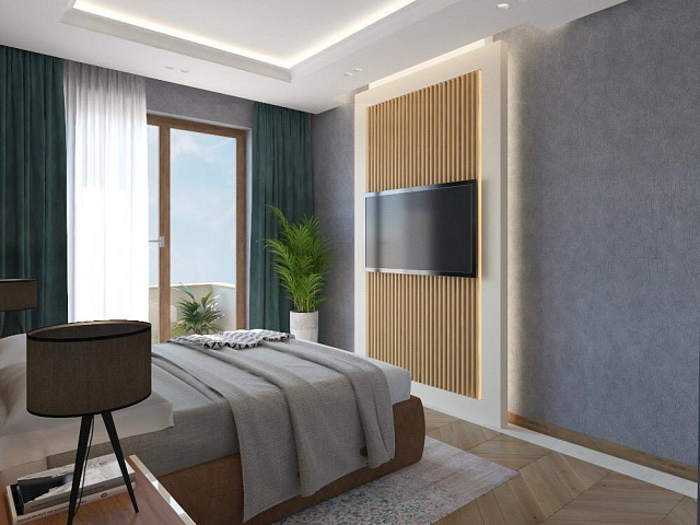 Stadthäuser und Villen in Rezevici in einem Premium-Wohnkomplex mit Tiefgarage und Swimmingpools — photo 26
