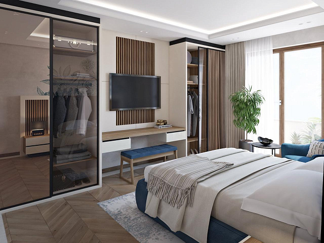 Stadthäuser und Villen in Rezevici in einem Premium-Wohnkomplex mit Tiefgarage und Swimmingpools — photo 38