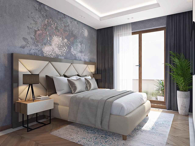 Stadthäuser und Villen in Rezevici in einem Premium-Wohnkomplex mit Tiefgarage und Swimmingpools — photo 42