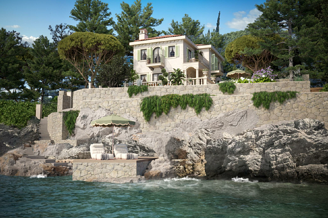 EXKLUSIVER VERKAUF – LUXUSVILLA MIT PRIVATSTRAND, MIRIŠTE (LUŠTICA) — photo 14