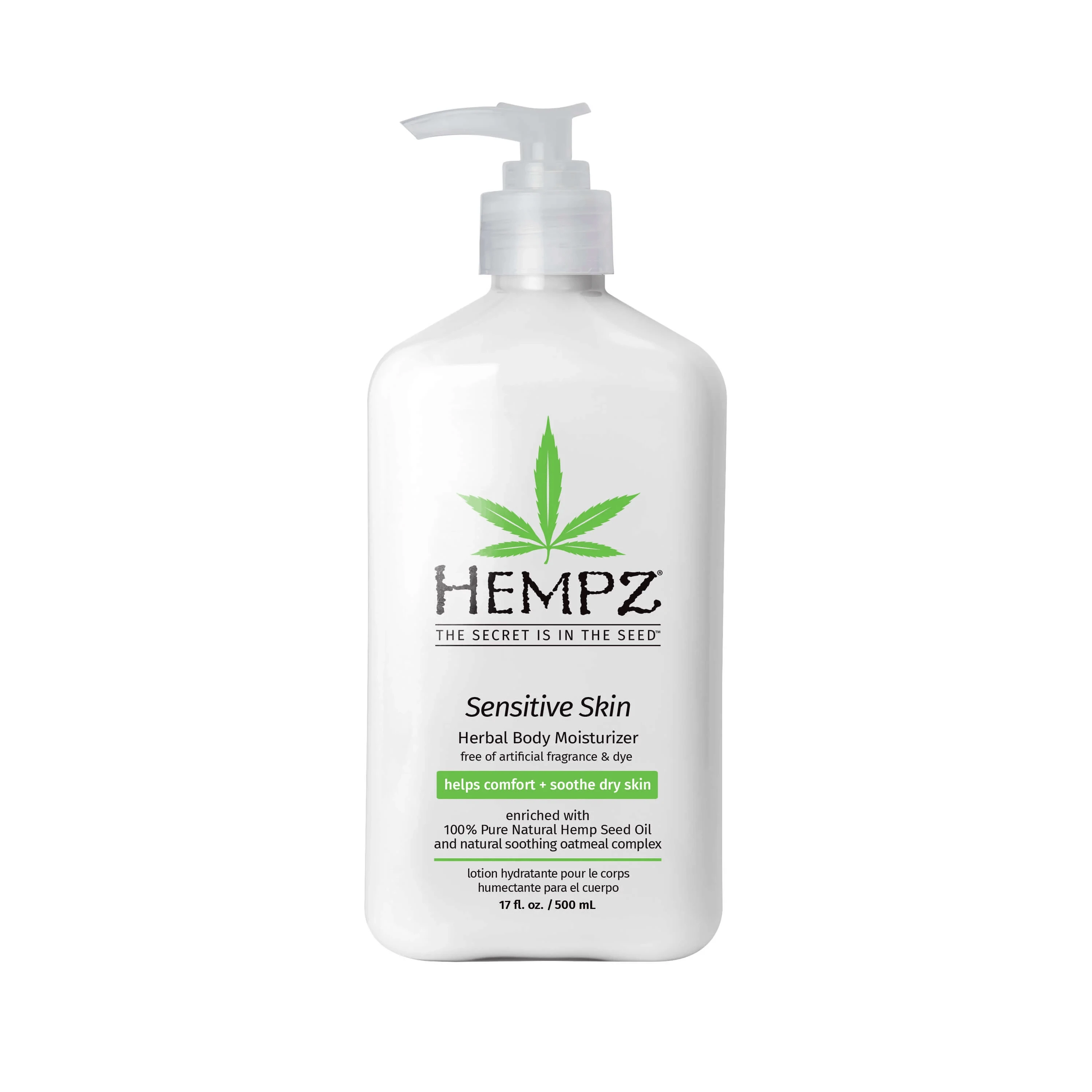 HEMPZ BODY MOISTURIZER SENSITIVE SKIN МОЛОЧКО ДЛЯ ТЕЛА