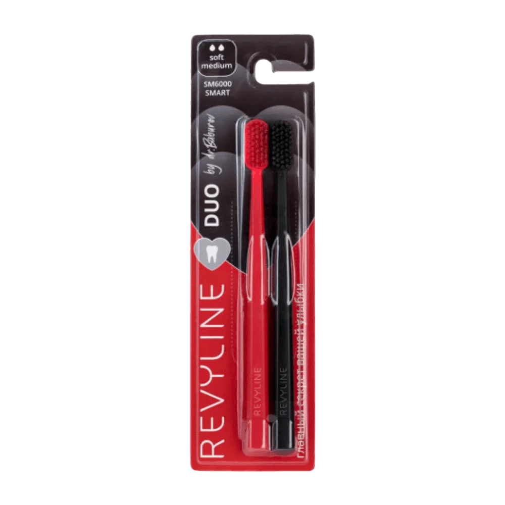 REVYLINE SM6000 SMART DUO НАБОР ИЗ 2 ЗУБНЫХ ЩЕТОК 