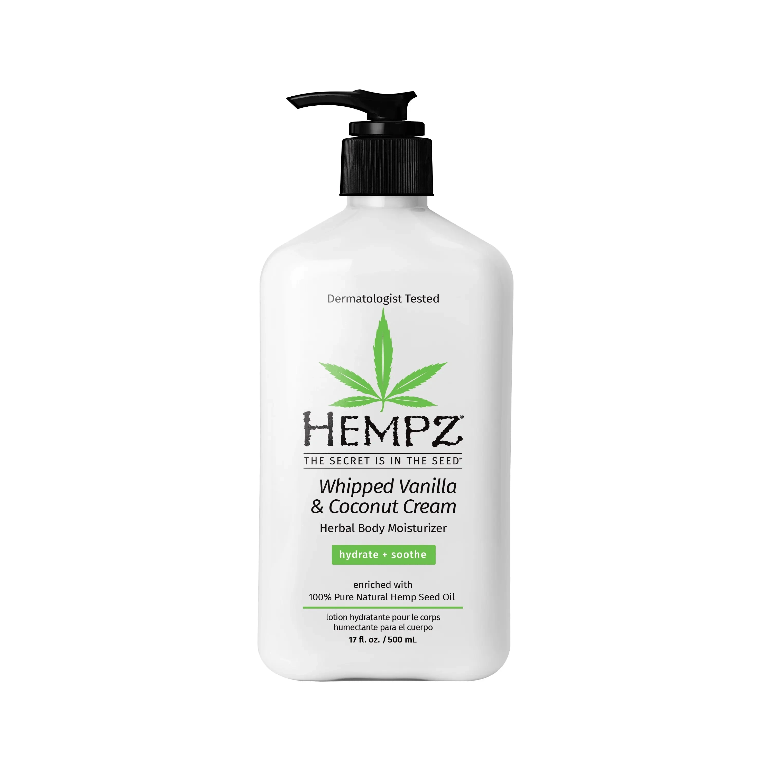HEMPZ BODY MOISTURIZER WHIPPED VANILLA &COCONUT CREAM ЛОСЬОН ДЛЯ ТЕЛА