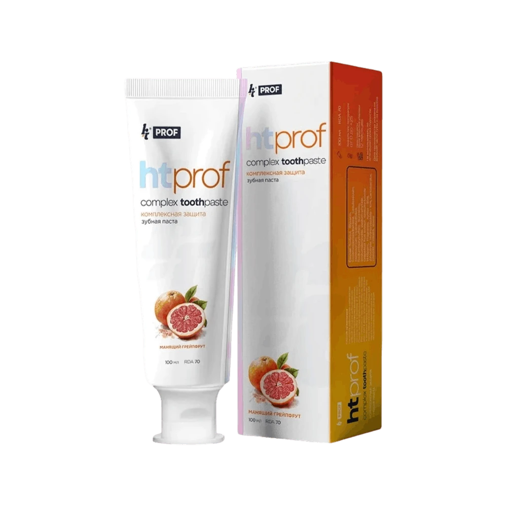 PESITRO HT PROF COMPLEX TOOTHPASTE ЗУБНАЯ ПАСТА СО ВКУСОМ ГРЕЙПФРУТА