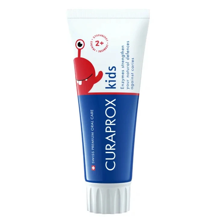 CURAPROX KIDS 2+ STRAWBERRY TOOTHPASTE ДЕТСКАЯ ЗУБНАЯ ПАСТА