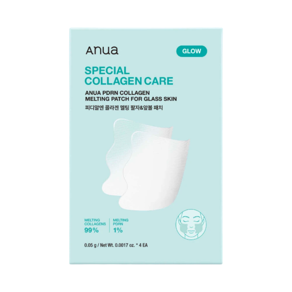 ANUA PDRN COLLAGEN MELTING PATCH FOR GLASS SKIN ПАТЧИ ДЛЯ ЛИЦА