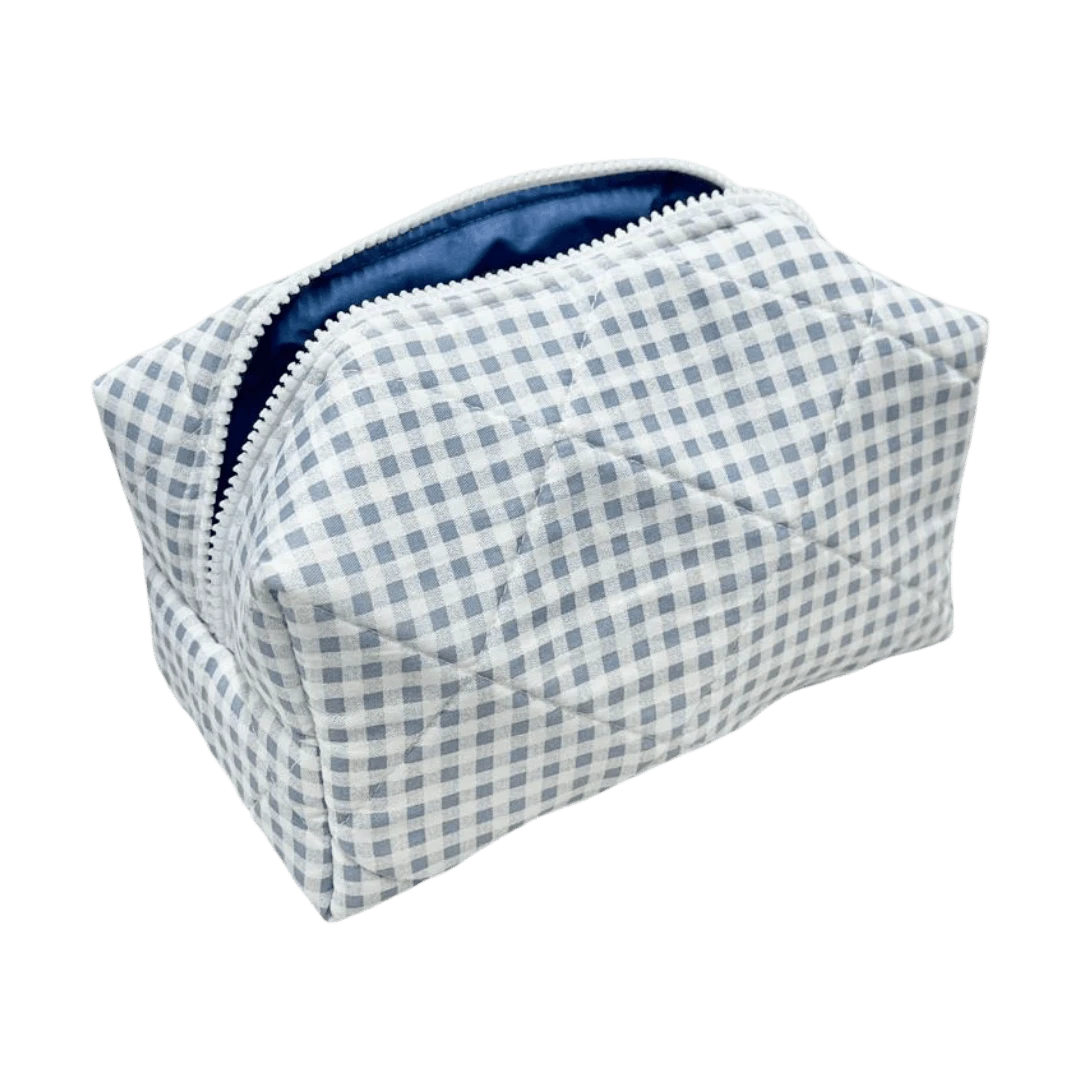 DI STORE КОСМЕТИЧКА В СЕРО-СИНЮЮ КЛЕТКУ