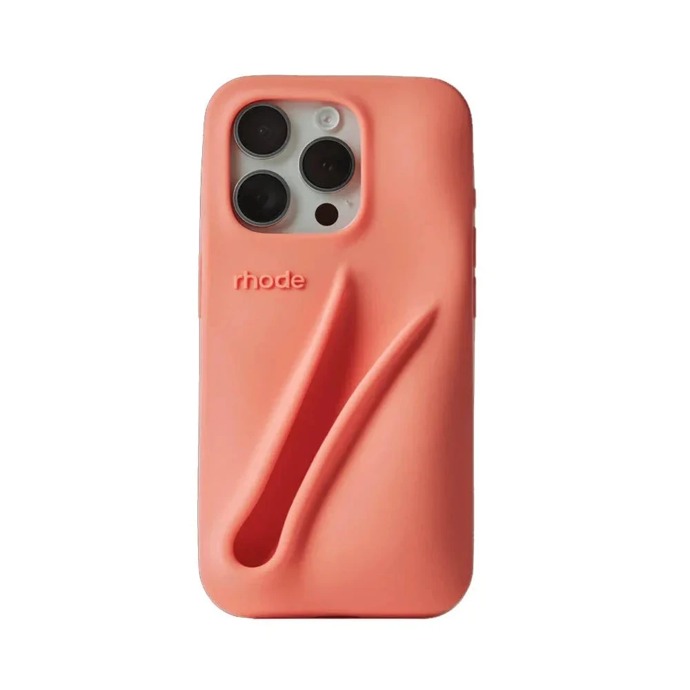 RHODE LIP CASE PEACH ЧЕХОЛ ДЛЯ ТЕЛЕФОНА