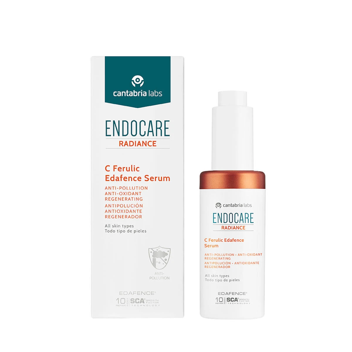 CANTABRIA LABS ENDOCARE RADIANCE C FERULIC EDAFENCE SERUM СЫВОРОТКА 