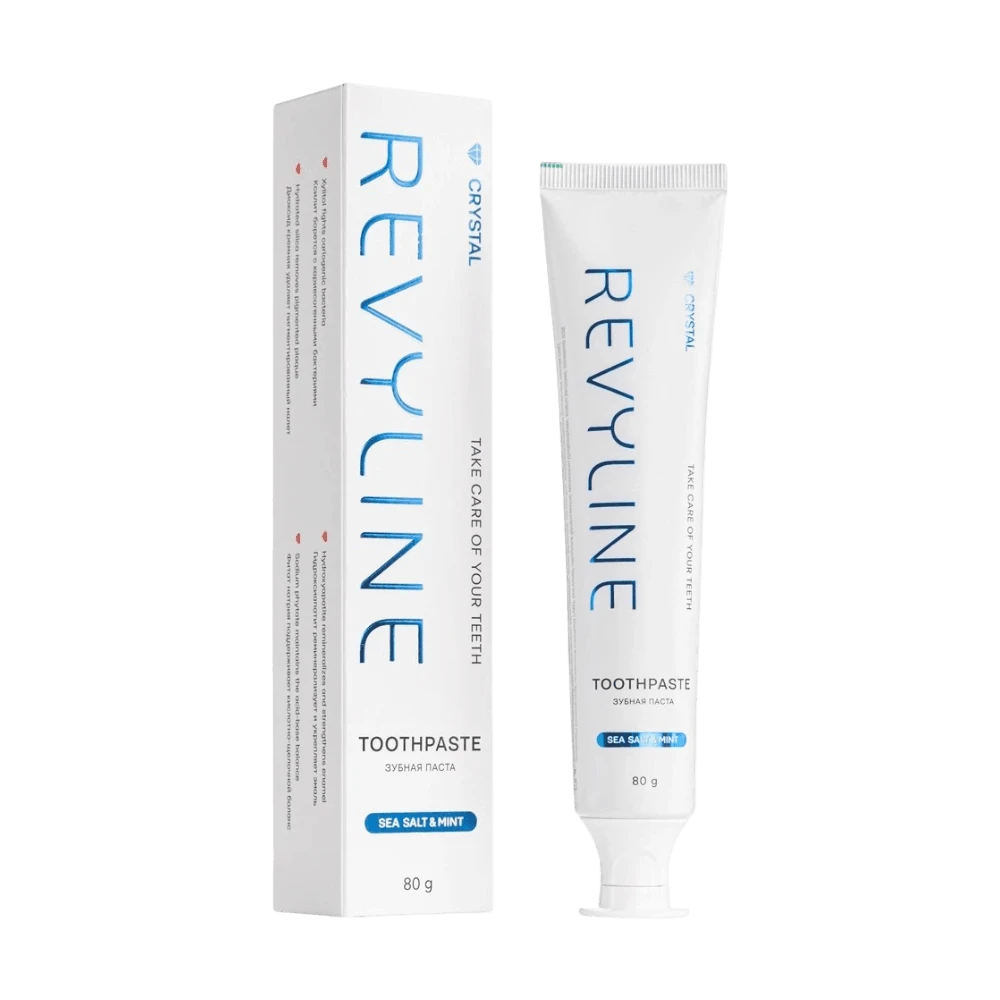 REVYLINE CRYSTAL SEA SALT & MINT TOOTHPASTE ЗУБНАЯ ПАСТА 