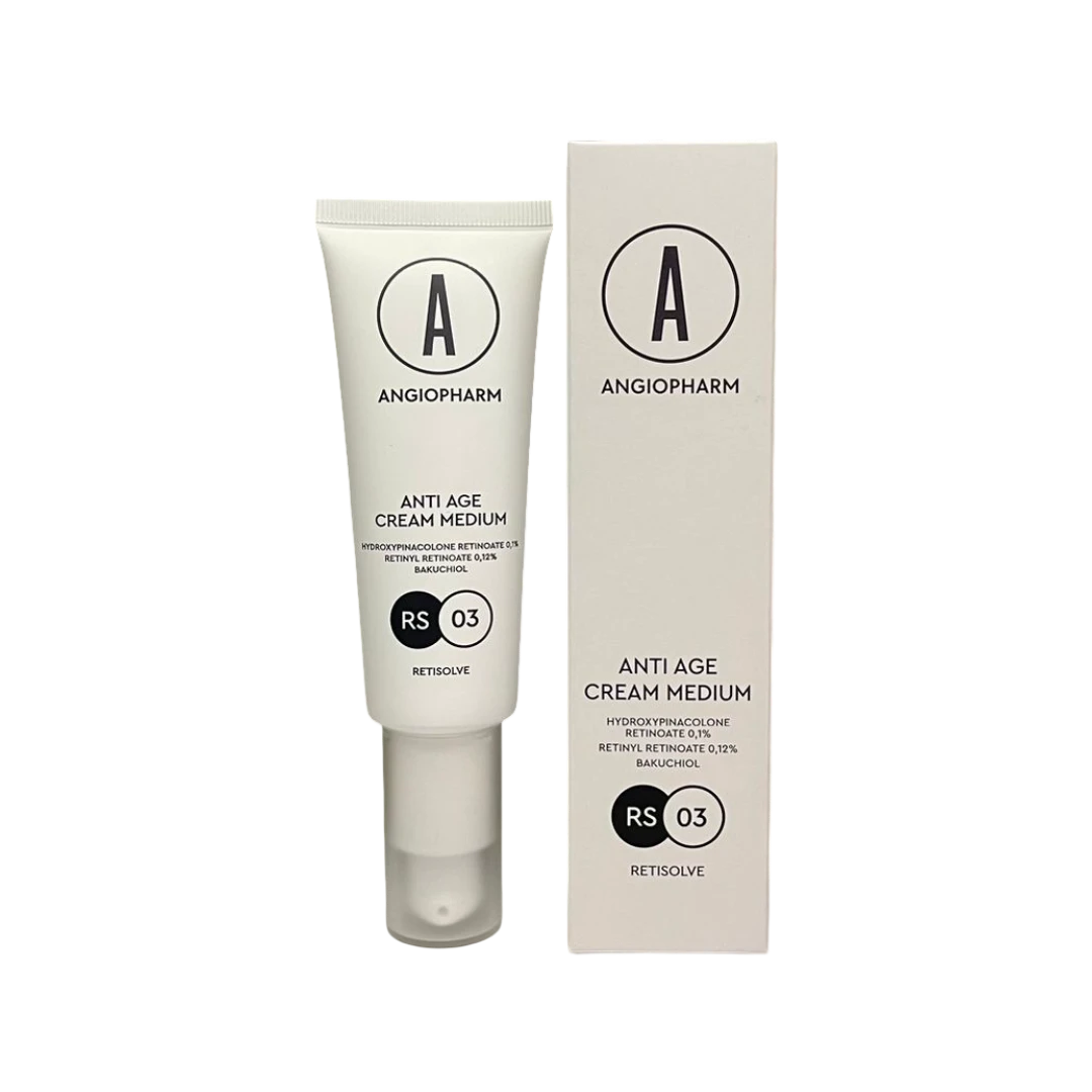 ANGIOPHARM ANTI AGE MEDIUM CREAM КРЕМ С КОМПЛЕКСОМ РЕТИНОИДОВ 