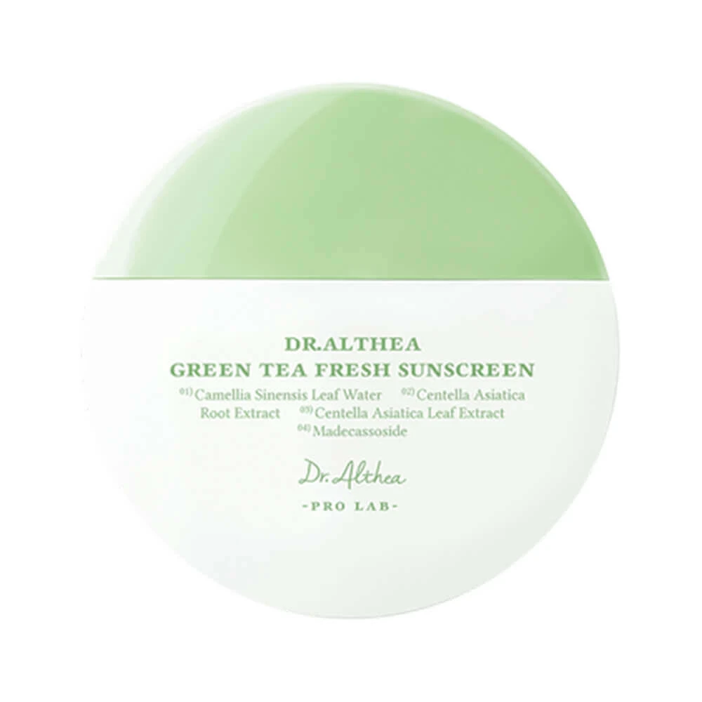 DR.ALTHEA GREEN TEA FRESH SUNSCREEN SPF 50+ СПФ КРЕМ 