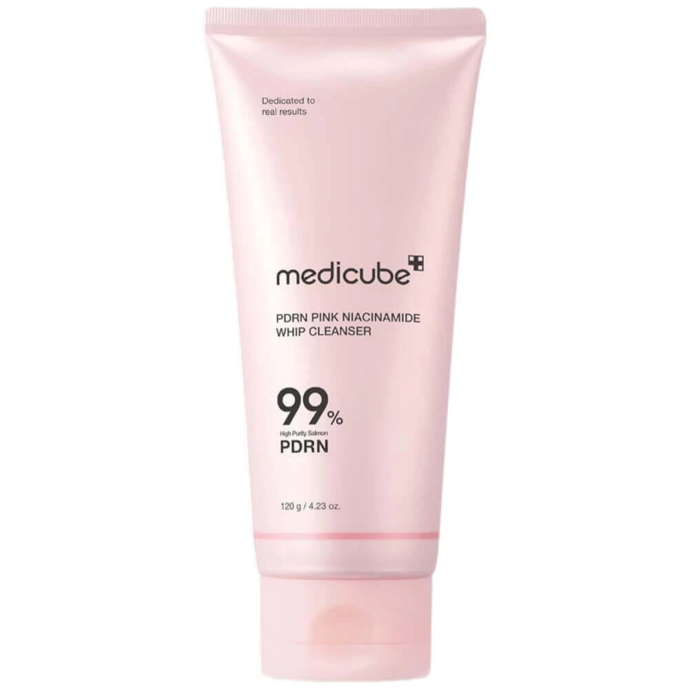 MEDICUBE PDRN PINK NIACINAMIDE WHIP CLEANSER БАБЛ-ПЕНКА 
