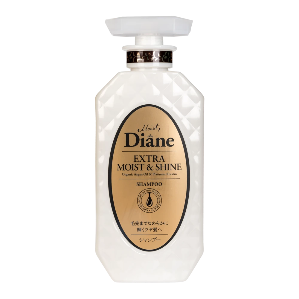 MOIST DIANE EXTRA MOIST & SHINE SHAMPOO КЕРАТИНОВЫЙ ШАМПУНЬ ДЛЯ УВЛАЖНЕНИЯ