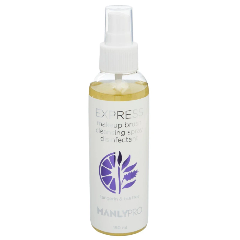 MANLYPRO EXPRESS MAKEUP BRUSH CLEANSING SPRAY ДЕЗИНФЕЦИРУЮЩИЙ СПРЕЙ ДЛЯ ОЧИЩЕНИЯ КИСТЕЙ