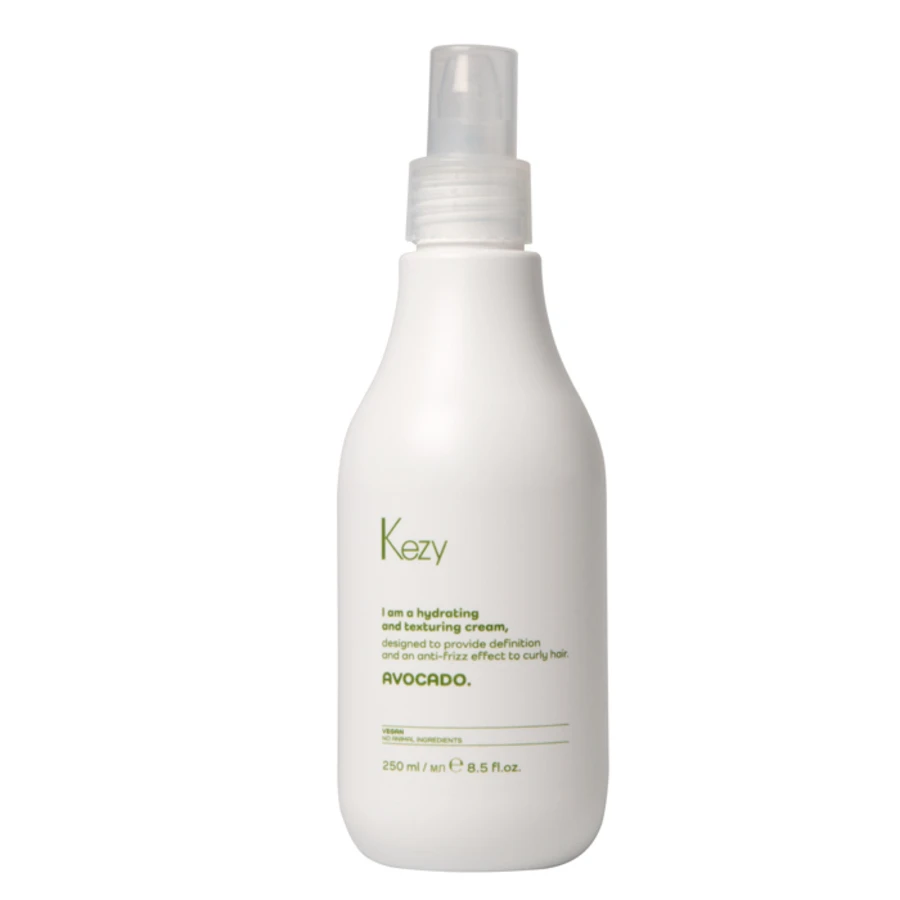 KEZY AVOCADO HYDRATING TEXTURIG CREAM ТЕКСТУРИРУЮЩИЙ КРЕМ ДЛЯ ВЬЮЩИХСЯ ВОЛОС 