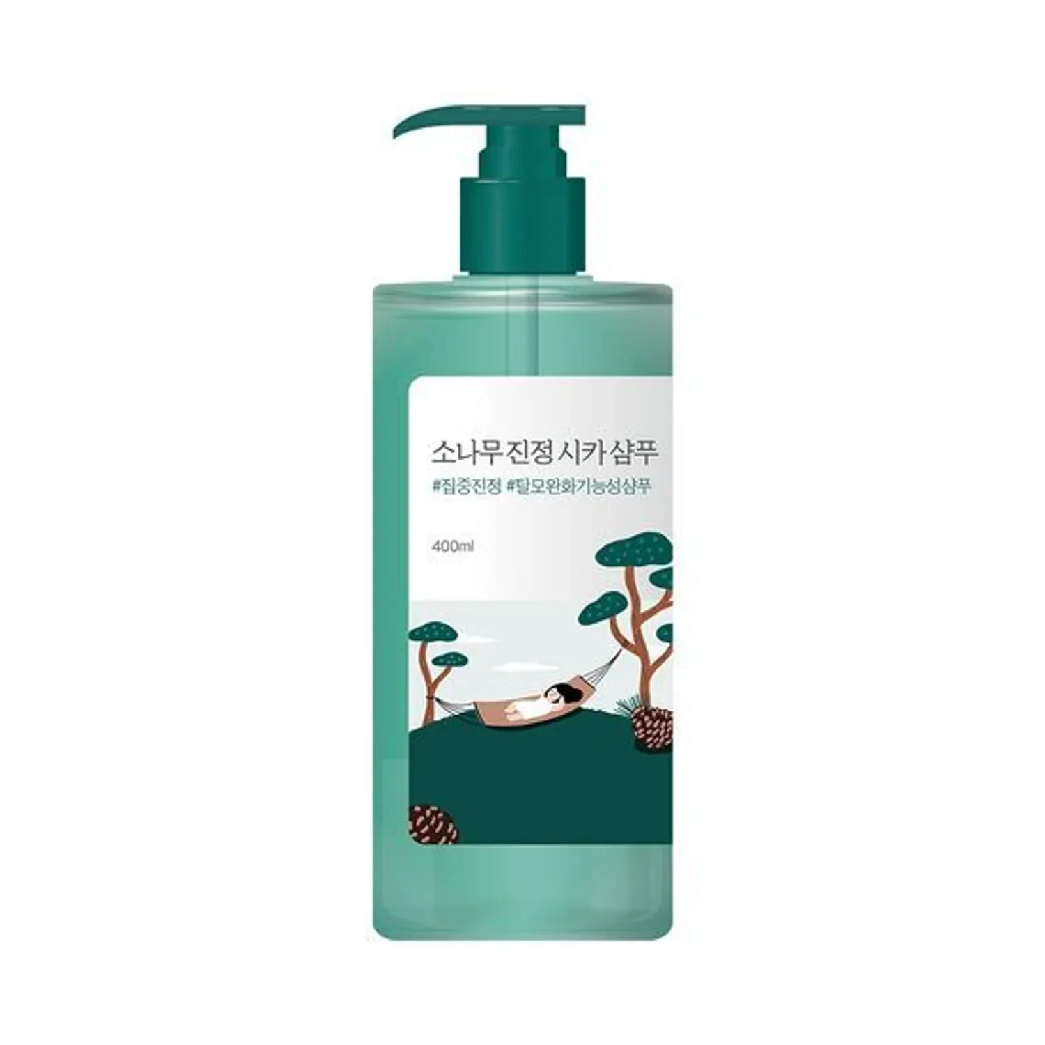 ROUND LAB PINE CALMING CICA SHAMPOO ШАМПУНЬ ДЛЯ ВОЛОС 