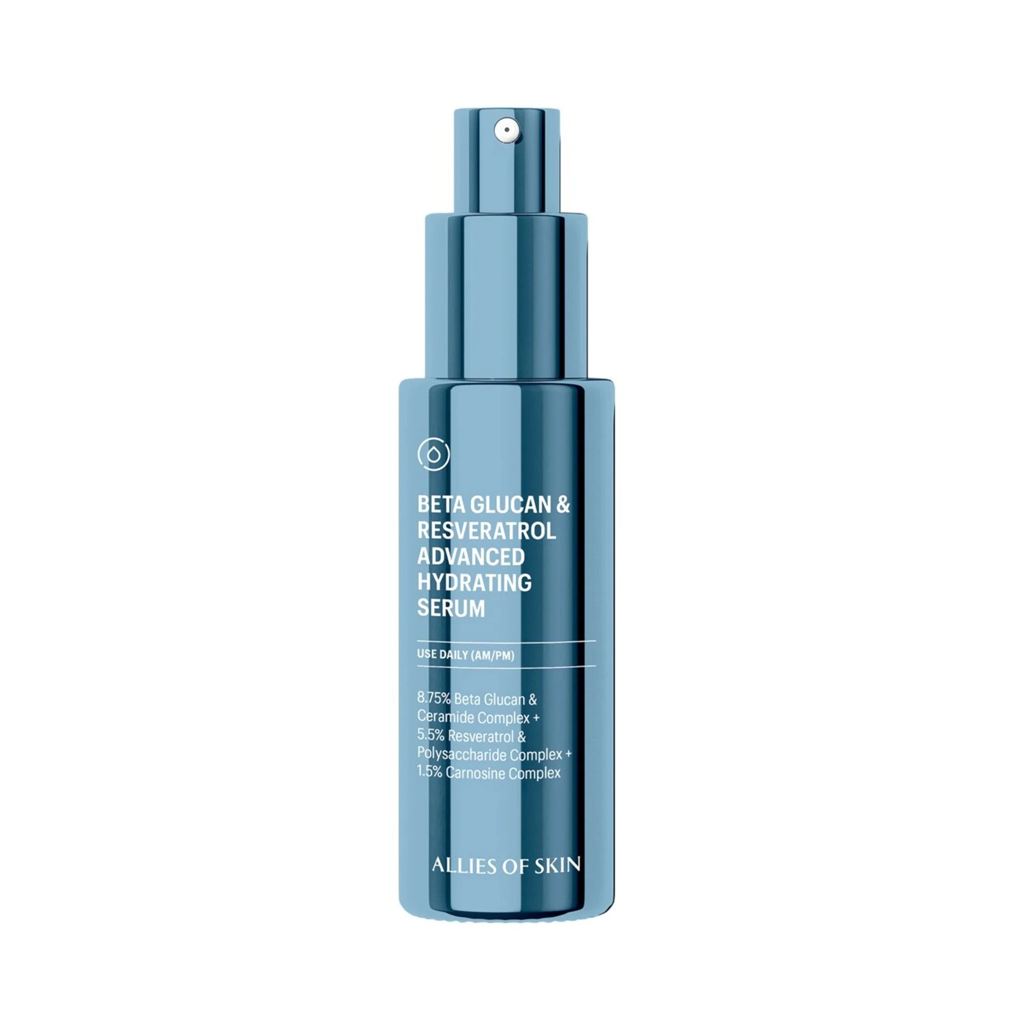 ALLIES OF SKIN BETA GLUCAN & RESVERATROL HYDRATING SERUM СЫВОРОТКА