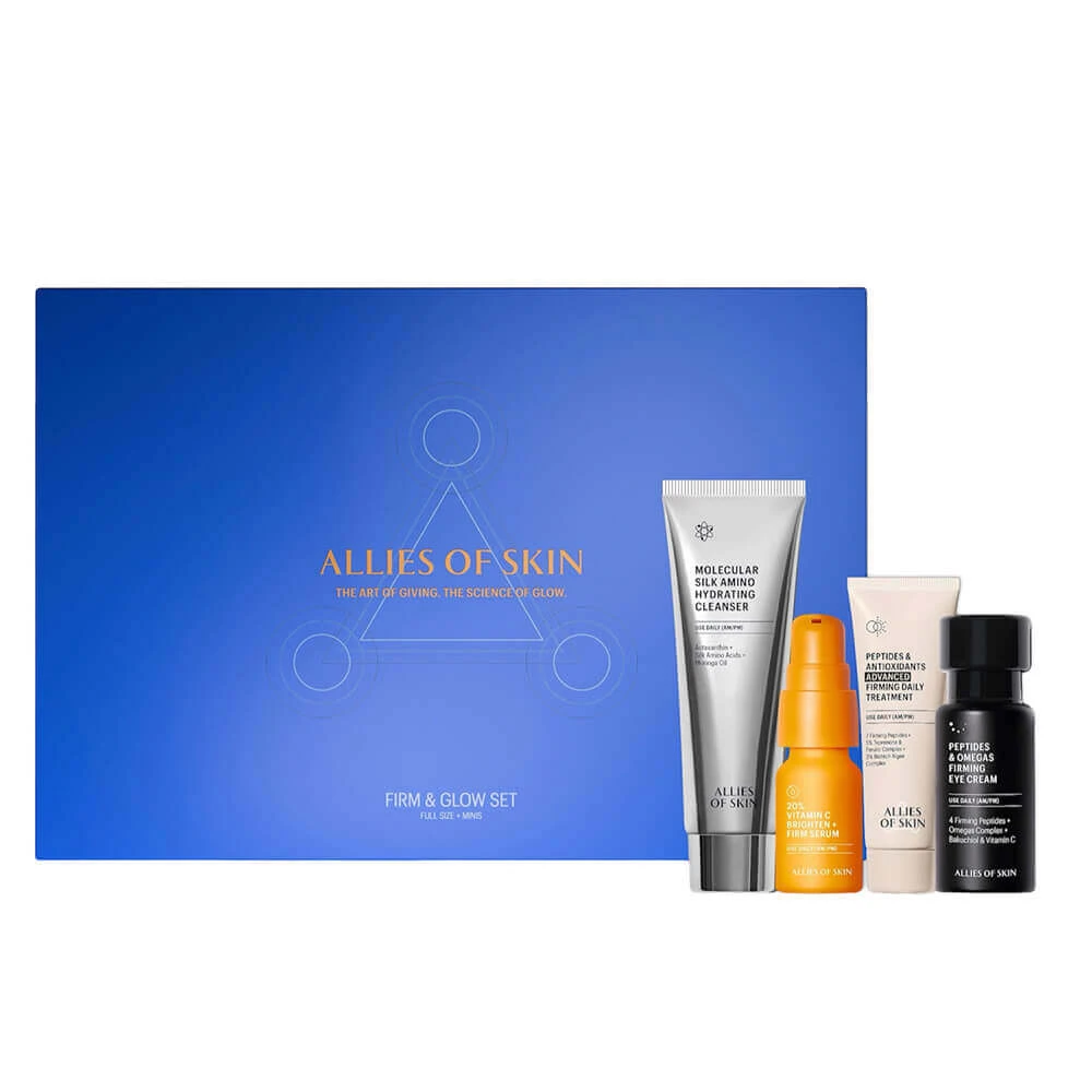 ALLIES OF SKIN THE ART OF GIVING FIRM & GLOW SET НАБОР