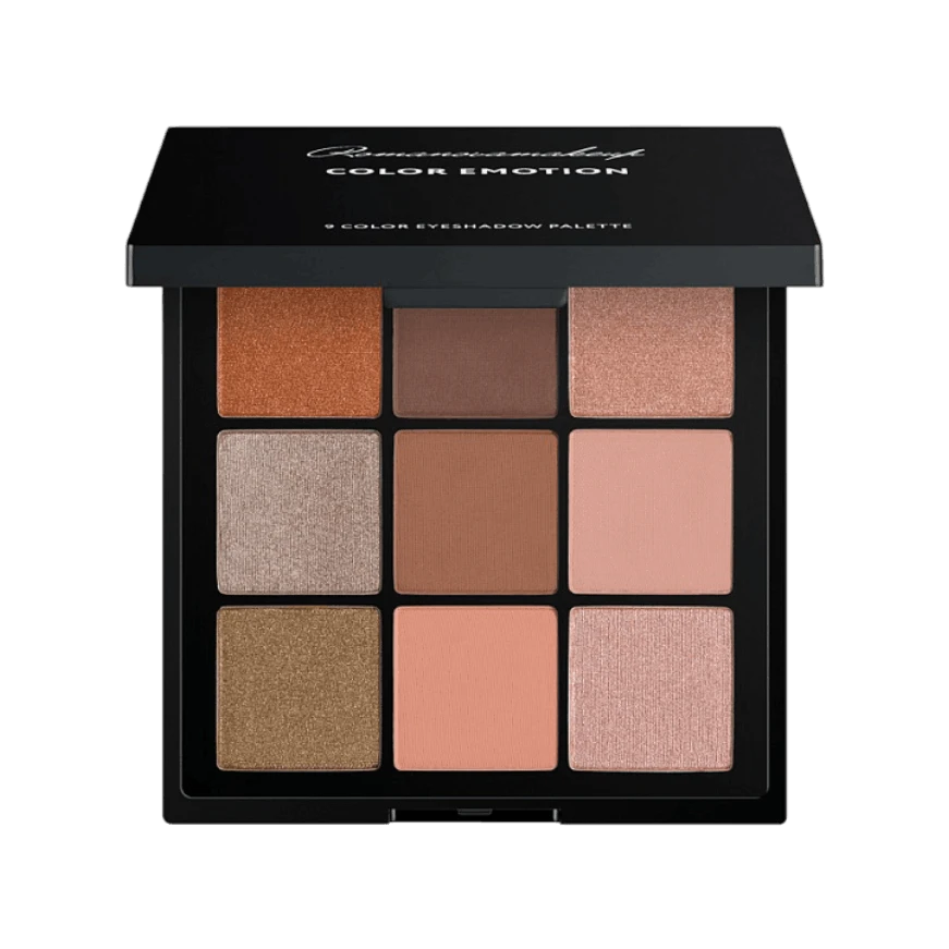 ROMANOVA MAKEUP EYESHADOW COLOR EMOTION ПАЛЕТКА ТЕНЕЙ