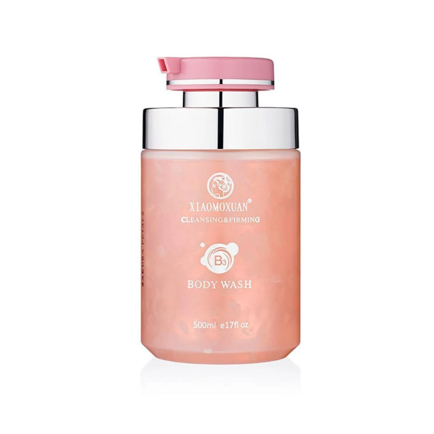 XIAOMOXUAN CLEANSING & FIRMING BODY WASH ГЕЛЬ ДЛЯ ДУША С ЛЕПЕСТКАМИ САКУРЫ 