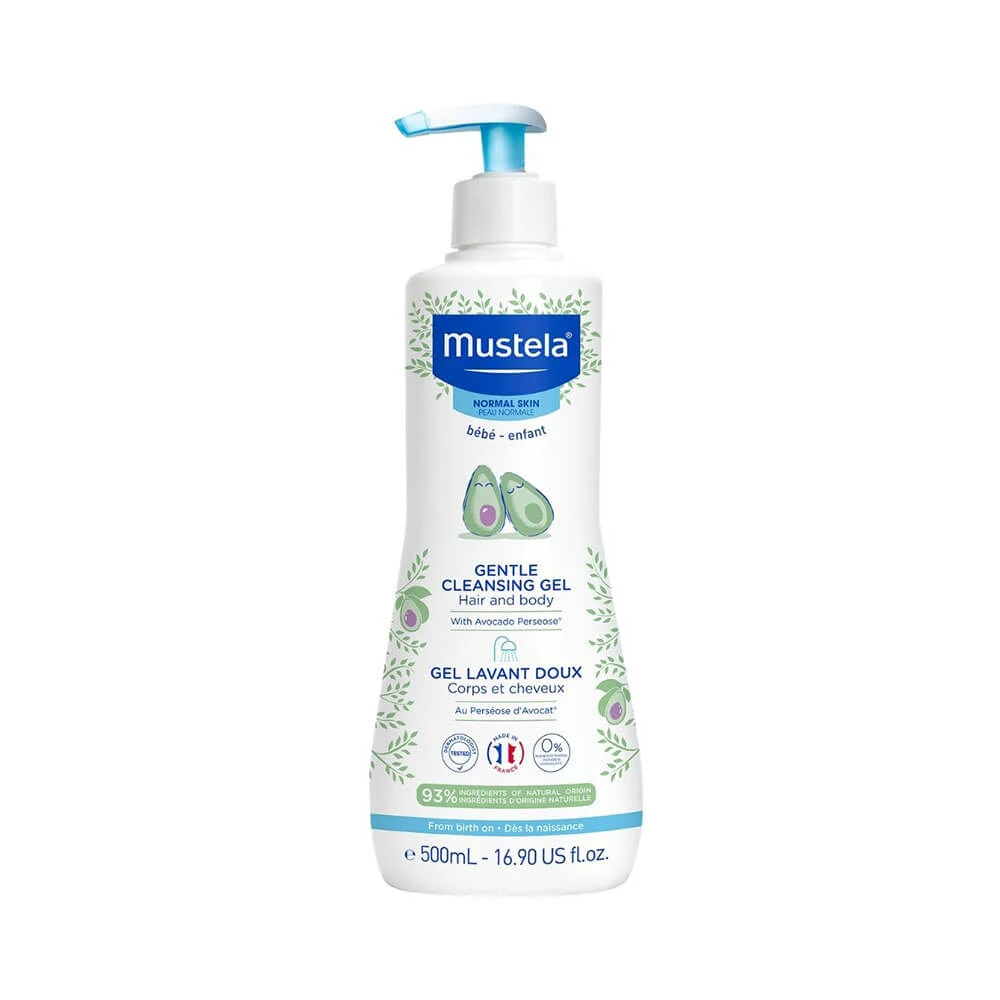 MUSTELA GENTLE CLEANSING GEL HAIR AND BODY ГЕЛЬ МЯГКИЙ ДЛЯ КУПАНИЯ 