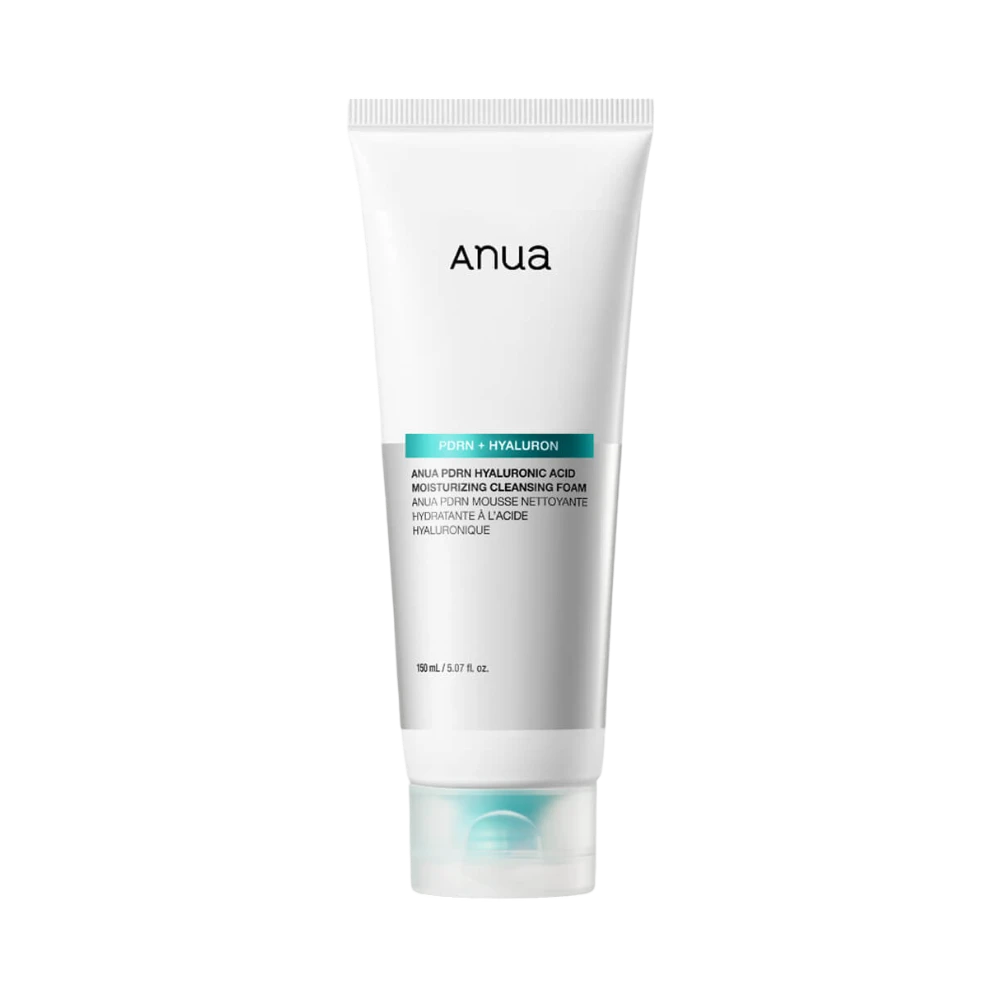 ANUA PDRN HYALURONIC ACID MOISTURIZING CLEANSING FOAM ПЕНКА ДЛЯ УМЫВАНИЯ