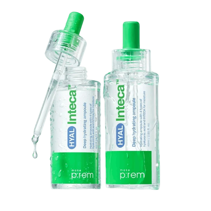 MAKE PREM HYAL INTECA DEEP HYDRATING AMPOULE 1+1 СЫВОРОТКА НАБОР