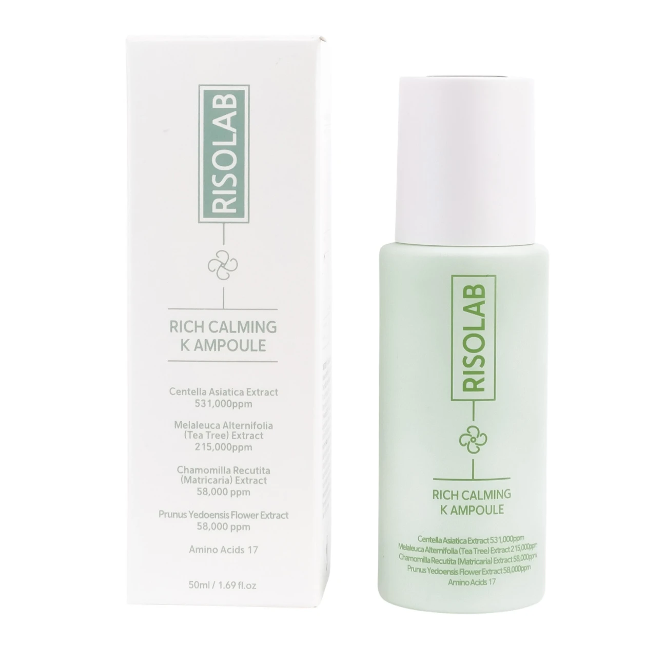 RISOLAB RICH CALMING K AMPOULE УСПОКАИВАЮЩАЯ СЫВОРОТКА 
