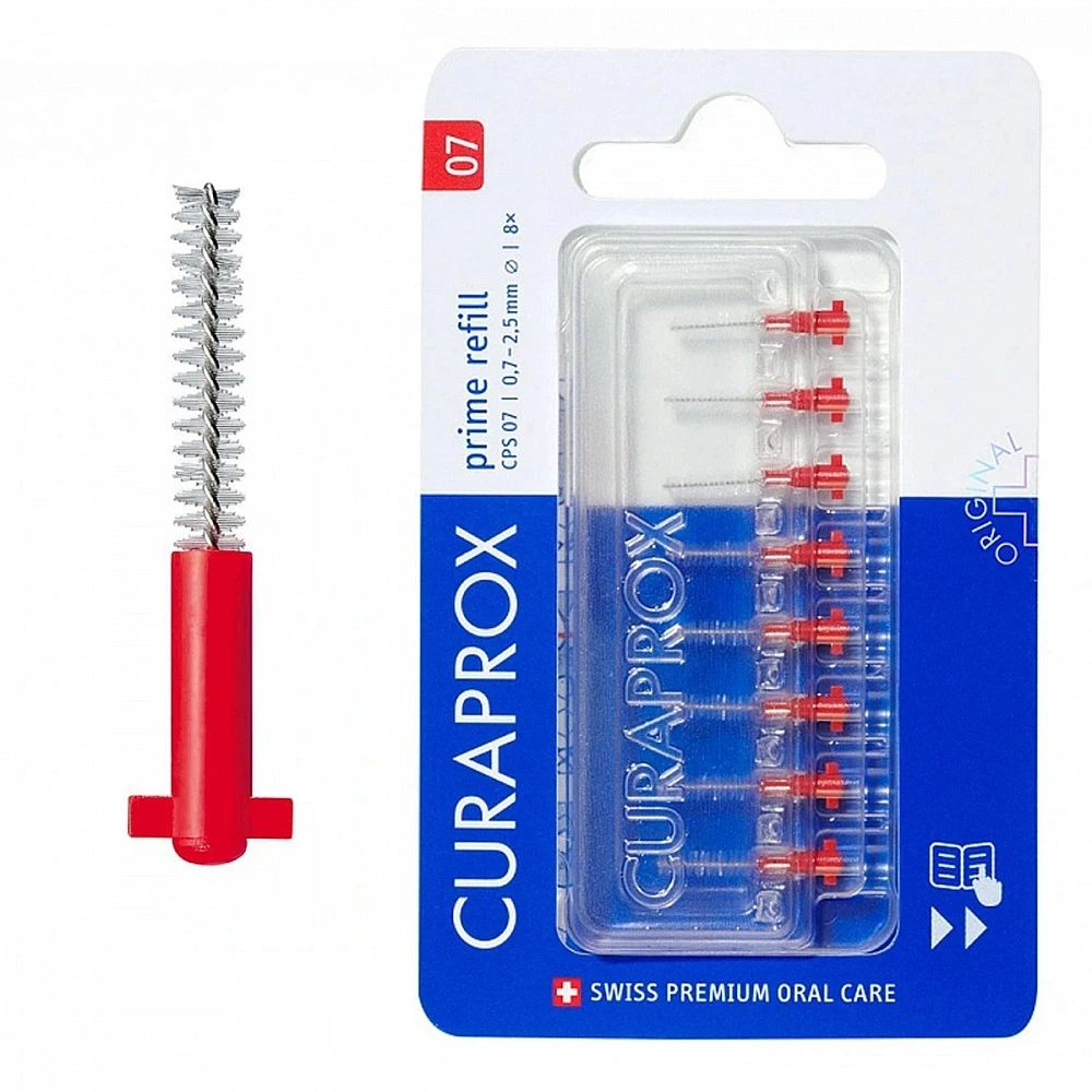 CURAPROX PRIME REFILL ЗАПАСНЫЕ ЕРШИКИ ДЛЯ ЗУБОВ