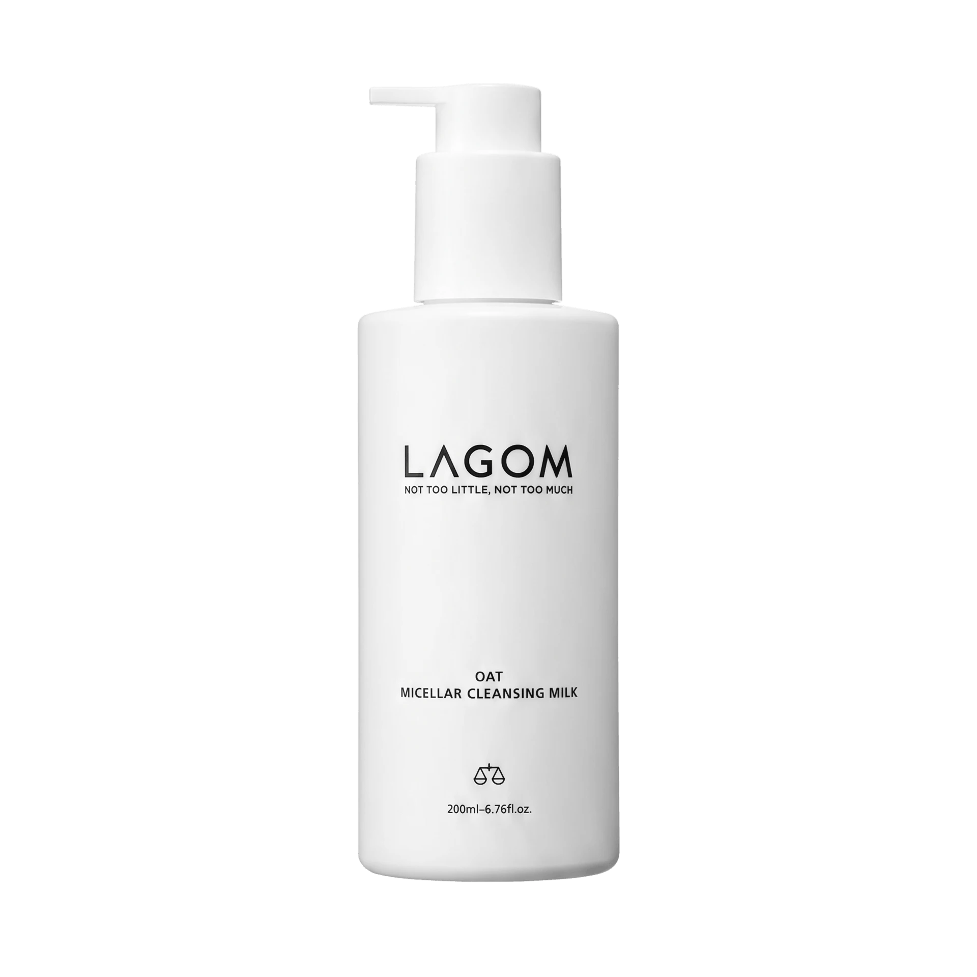LAGOM OAT MICELLAR CLEANSING MILK ОЧИЩАЮЩЕЕ МОЛОЧКО 