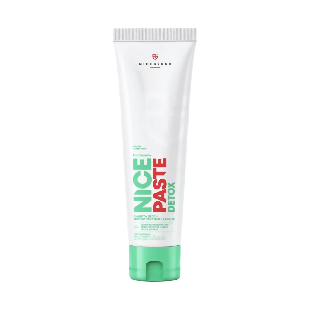 PESITRO NICEBRUSH NICEPASTE DETOX TOOTHPASTE ЗУБНАЯ ПАСТА