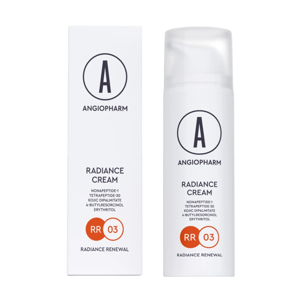 ANGIOFARM RADIANCE CREAM ОСВЕТЛЯЮЩИЙ КРЕМ ДЛЯ ЛИЦА 