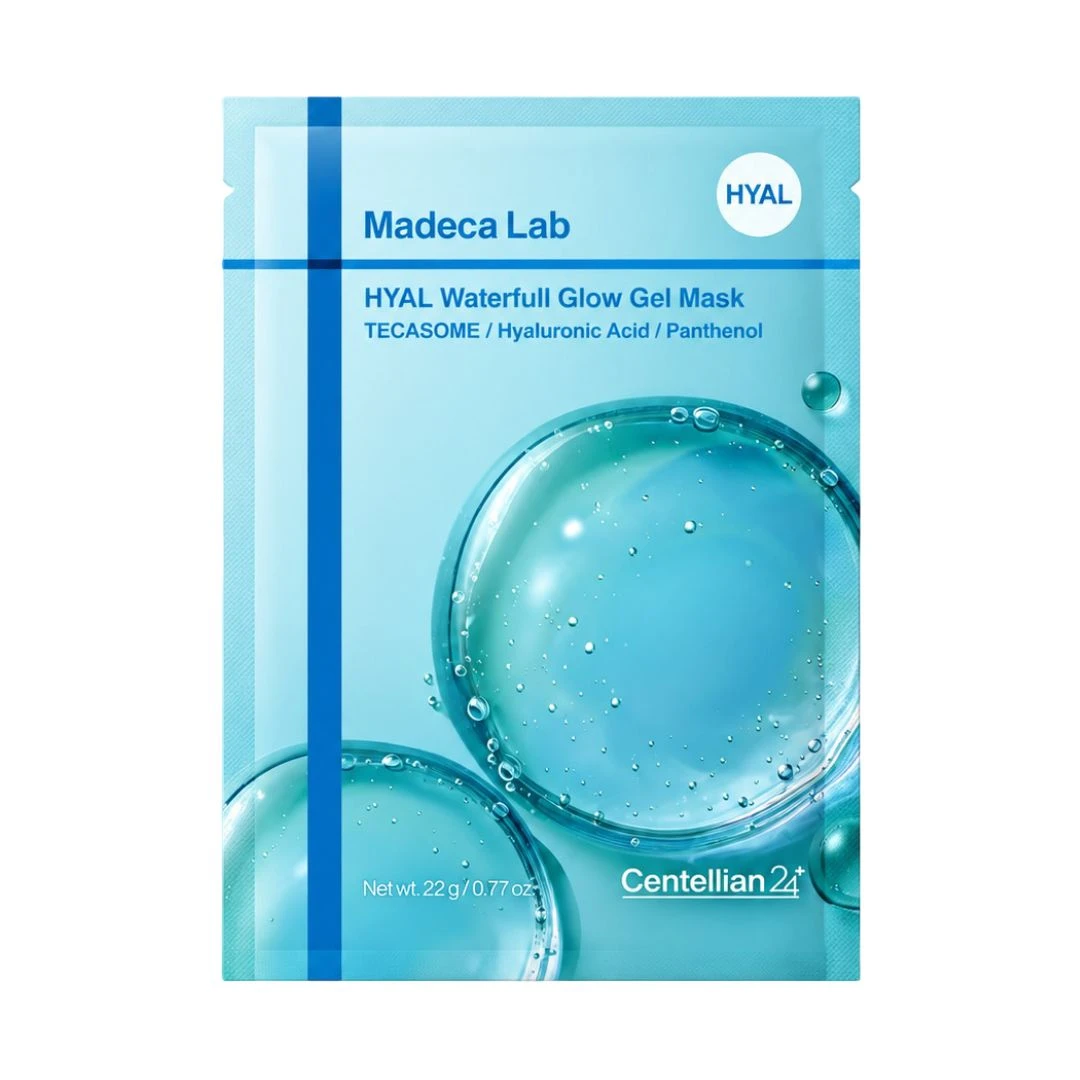 CENTELLIAN24 MADECA LAB HYAL WATERFULL GLOW GEL MASK МАСКА ДЛЯ ЛИЦА