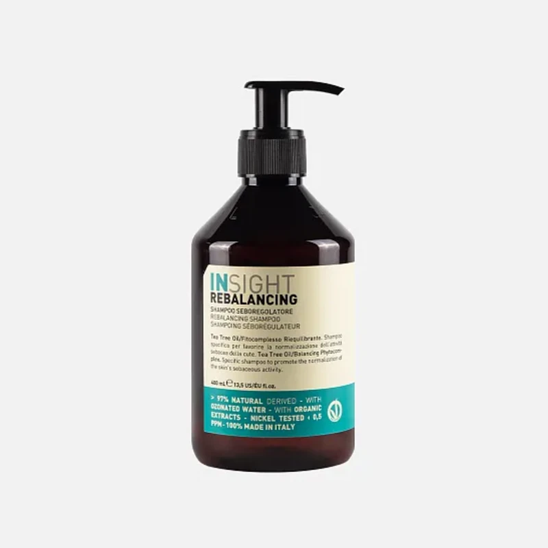 INSIGHT REBALANCING SEBUM CONTROL SHAMPOO ШАМПУНЬ ДЛЯ ЖИРНОЙ КОЖИ ГОЛОВЫ