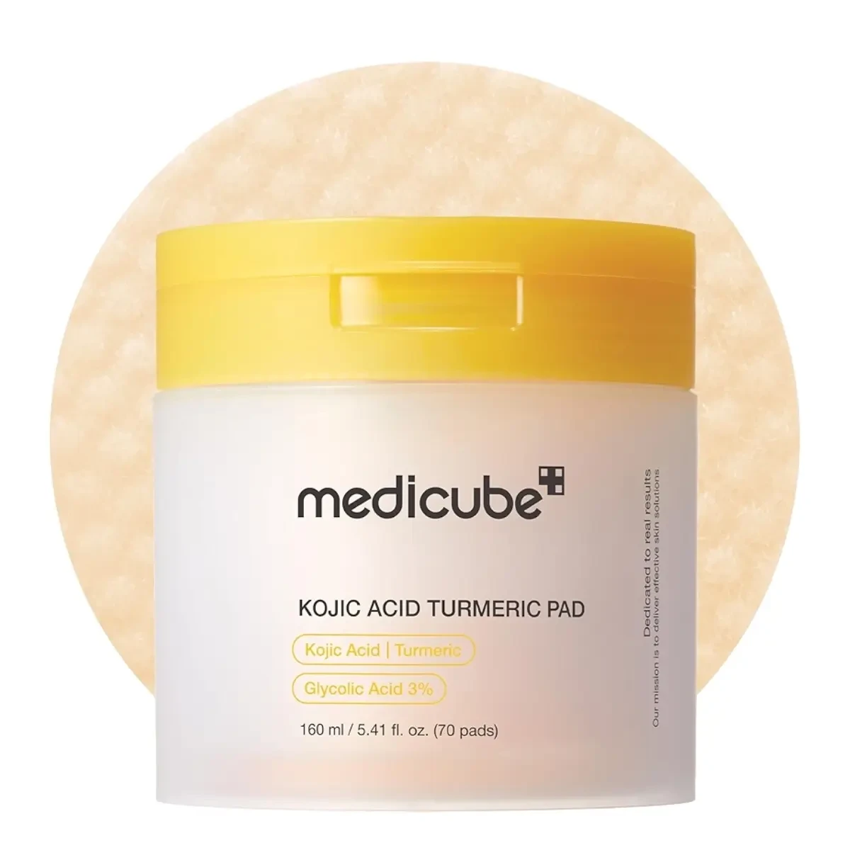 MEDICUBE KOJIC ACID TURMERIC PAD ПЭДЫ ДЛЯ ЛИЦА